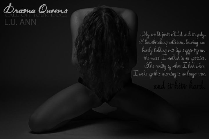 Black and white photo of sitting young woman with head down