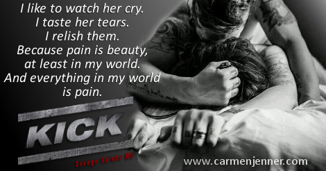 Kick Teaser Carmen Jenner Author