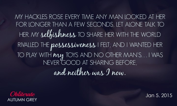 Obliterate (Havoc #2) by Autumn Grey Teaser #5