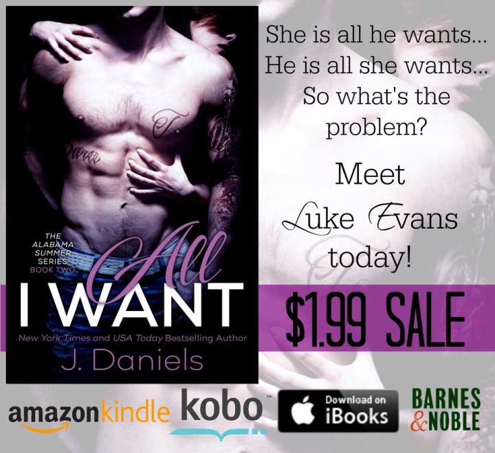 All I Want Sale Promo