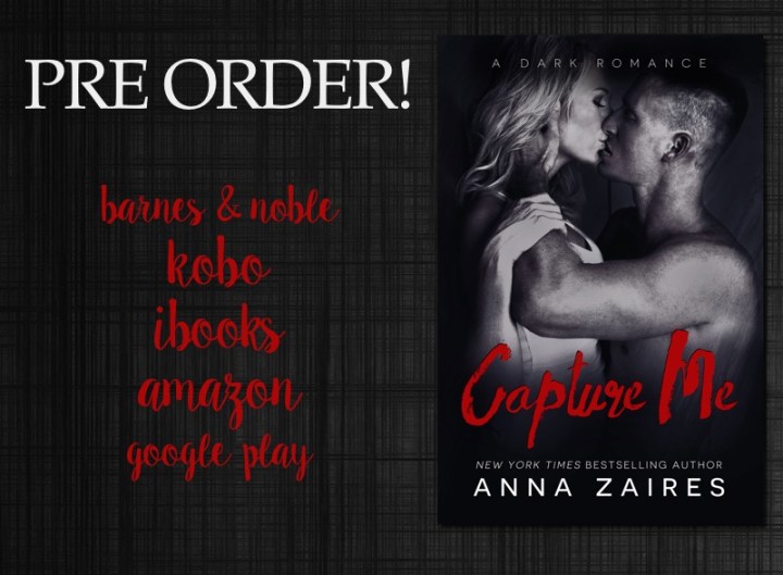 PRE ORDER - capture me