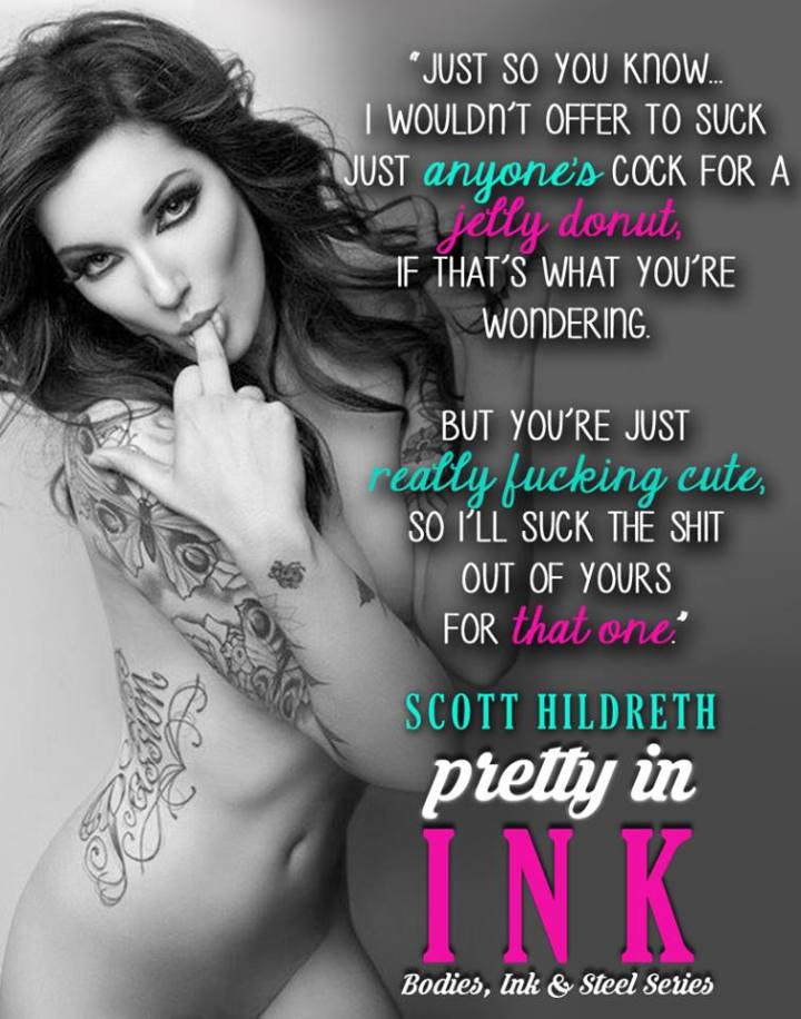 Pretty In Ink Naughty Jelly donut JHildreth