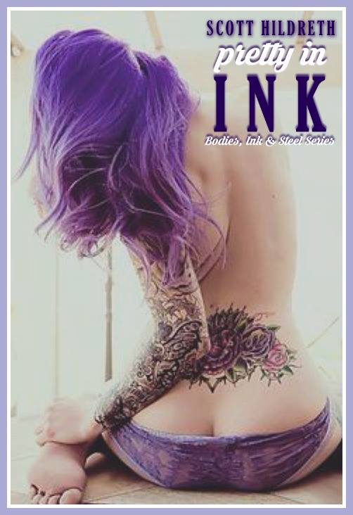 Pretty In Ink Purple hair Stevie DPrice
