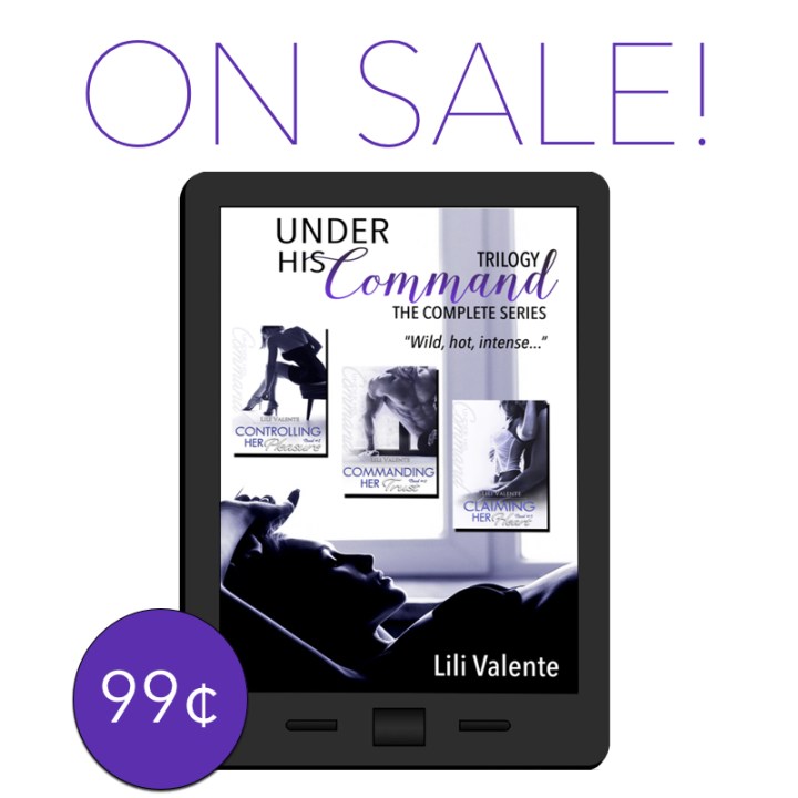 Under His Command trilogy Sale