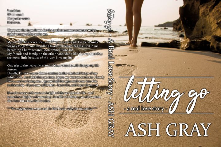 Letting Go - Ash Gray Paperback mock up